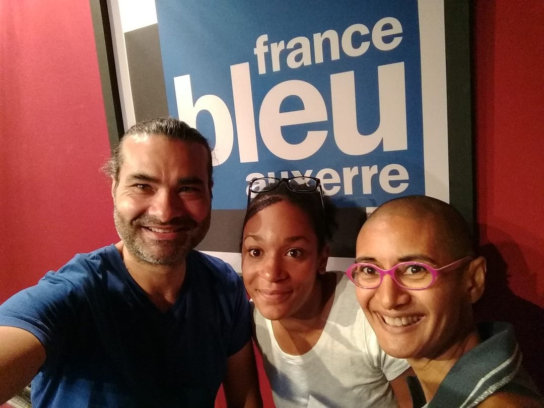 Amina Kandjy en interview chez France Bleu Auxerre